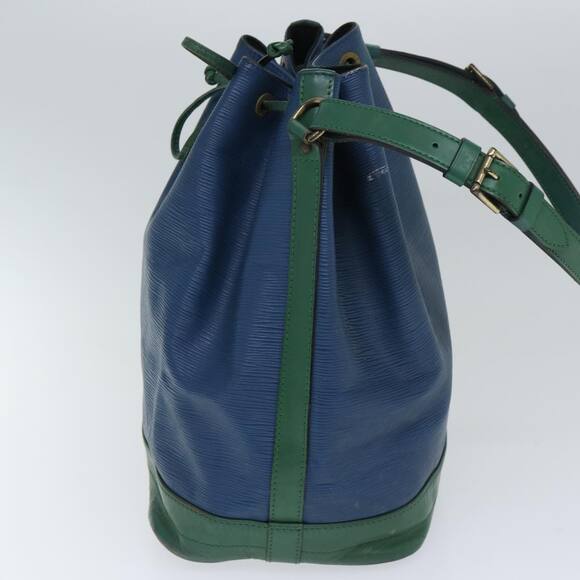 LOUIS VUITTON Epi Noe Shoulder Bag Bicolor Green Blue M44044 - Picture 4 of 12
